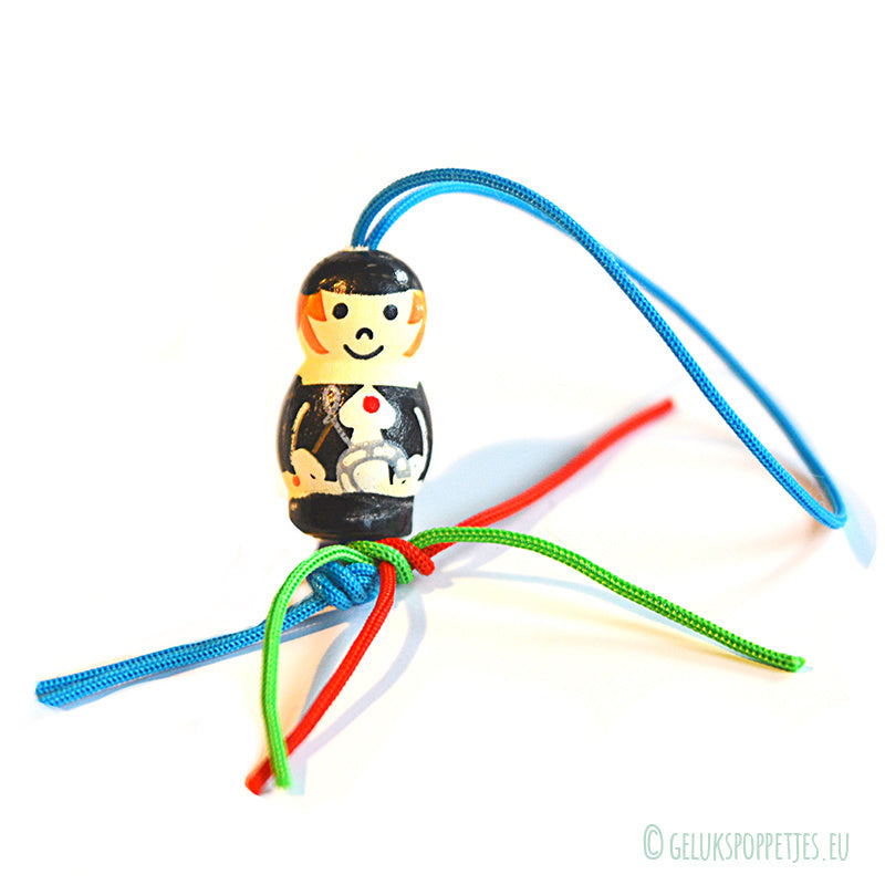 Gelukspoppetje ruiter