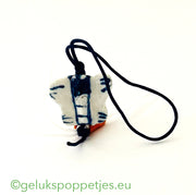 Porseleinen geluksvlindertje