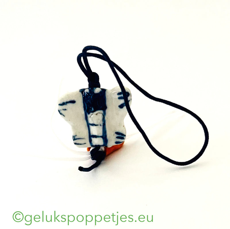 Porseleinen geluksvlindertje