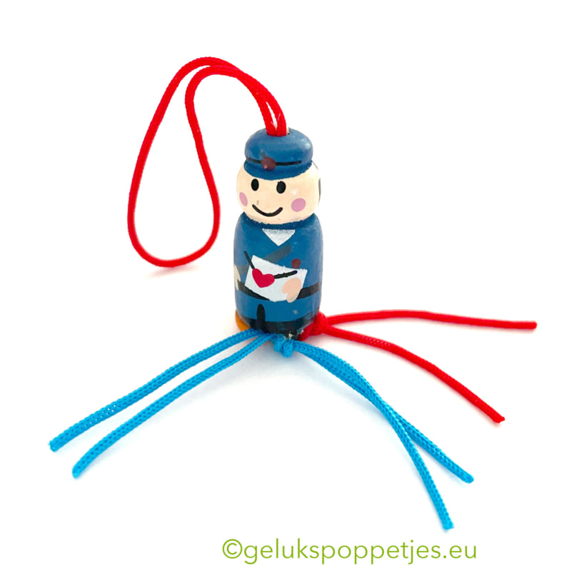 Gelukspoppetje postbode