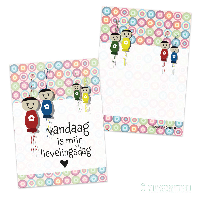 Kaartje vandaag ist mein Lieblingstag