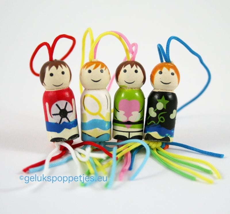 Gelukspoppetje muzikant