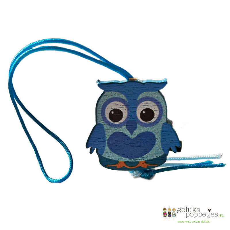 Gelukspoppetje uiltje met hartje