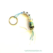 Sleutelhanger gelukspoppetje opa