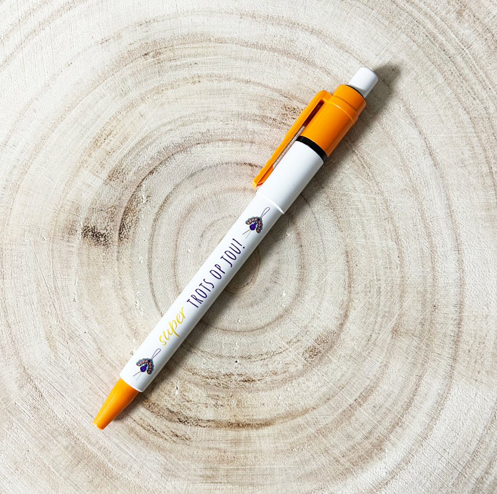 Gelukspoppetjes pen super trots on jou